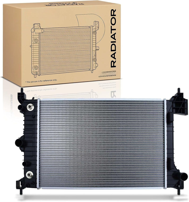 Engine Coolant Radiator with Transmission Oil Cooler for Chevrolet Sonic 2012-2018, 1.8L L4, Automatic Transmission