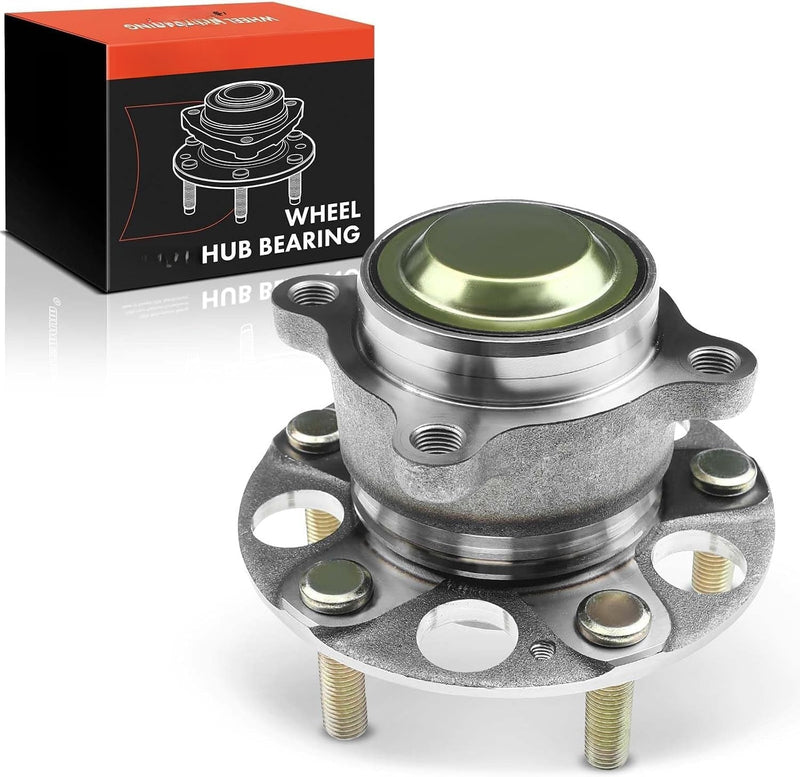 Rear Wheel Bearing and Hub Assembly for Honda Accord 2013-2015, Acura TLX 2015-2020 FWD, 2.4L 3.5L, 5-Lug