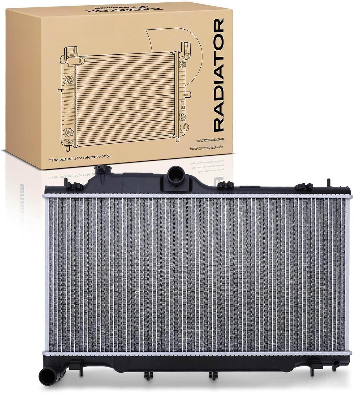 Engine Coolant Radiator for Subaru Legacy 2015-2019, Outback 2015-2019, 2.5L H4, without Oil Coolers
