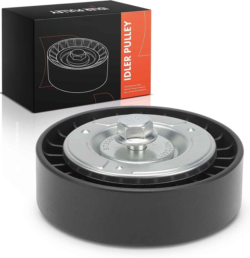 Belt Idler Pulley for Ford Escape 2013-2019 2.0L/2.5L, Fusion 2013-2020 2.0L/2.5L, Focus 2013-2018 2.0L