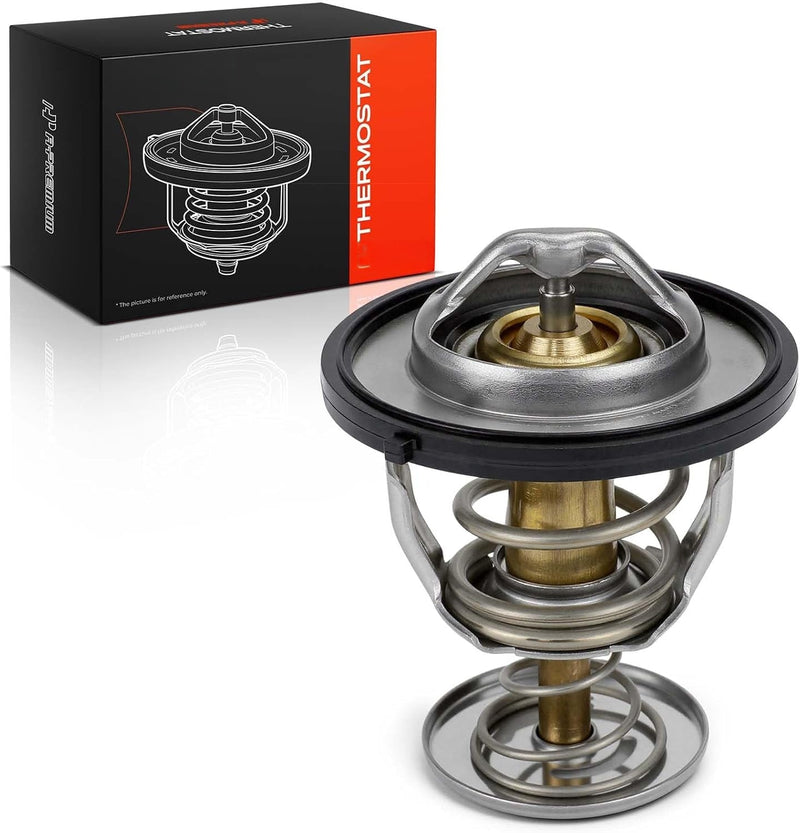 Engine Coolant Thermostat with Seal for Chevrolet Silverado 1500 2007-2013, Tahoe 2007-2014, Camaro 2010-2015