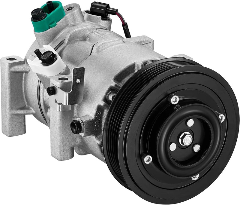 A/C Compressor with Clutch for Hyundai Accent 2012-2017, Kia Rio 2012-2017, 1.6L