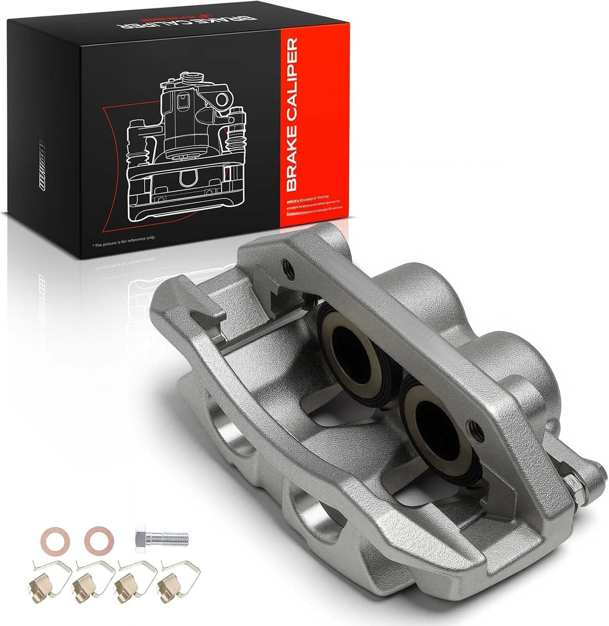 Front Disc Brake Caliper with Bracket for Ram 1500 2011-2018, Dodge Ram 1500 2009-2010, Dakota 2009-2011, Durango 2007-2009, Chrysler Aspen 2007-2009