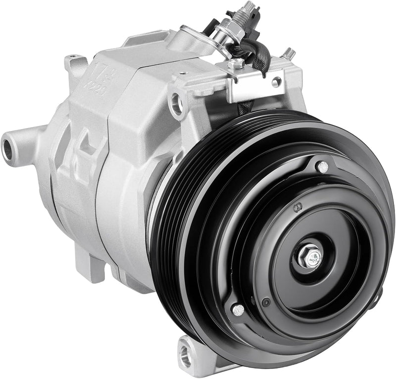 A/C Compressor with Clutch for Chrysler Town & Country 2008-2010, Dodge Grand Caravan 2008-2010, Volkswagen Routan 2009-2010