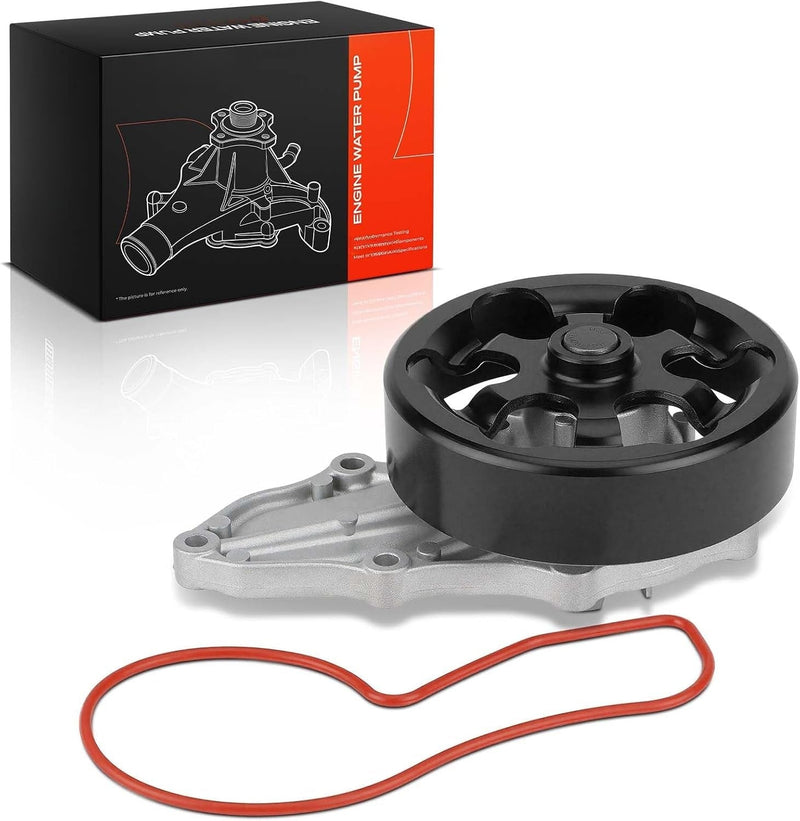 Engine Water Pump with Seal and Pulley for Acura ILX 2013-2015, Honda Civic 2012-2015, CR-V 2012 2.4L