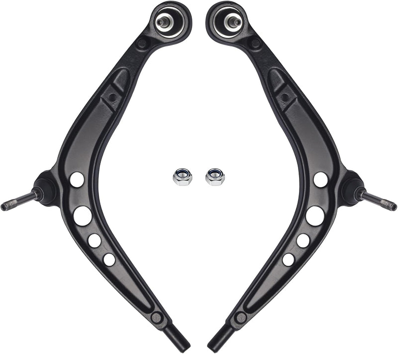 Front Lower Control Arms with Ball Joints Pair for BMW E36 3 Series 318i, 323i, 325i, 328i, M3 and Z3 RWD, Left and Right