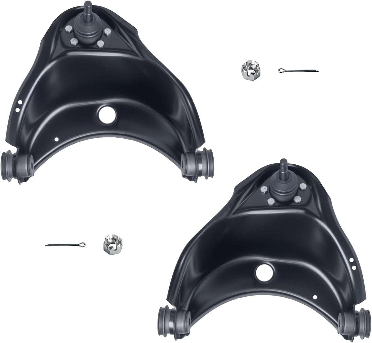 Front Upper Control Arm and Ball Joint Assembly Fit for 1988-1999 Chevy GMC C1500 /88-00 C2500 /96-02 Savana Express 1500 2500/95-99 Tahoe Yukon  K620160 K620161 Left Right 2Pc Set Suspension