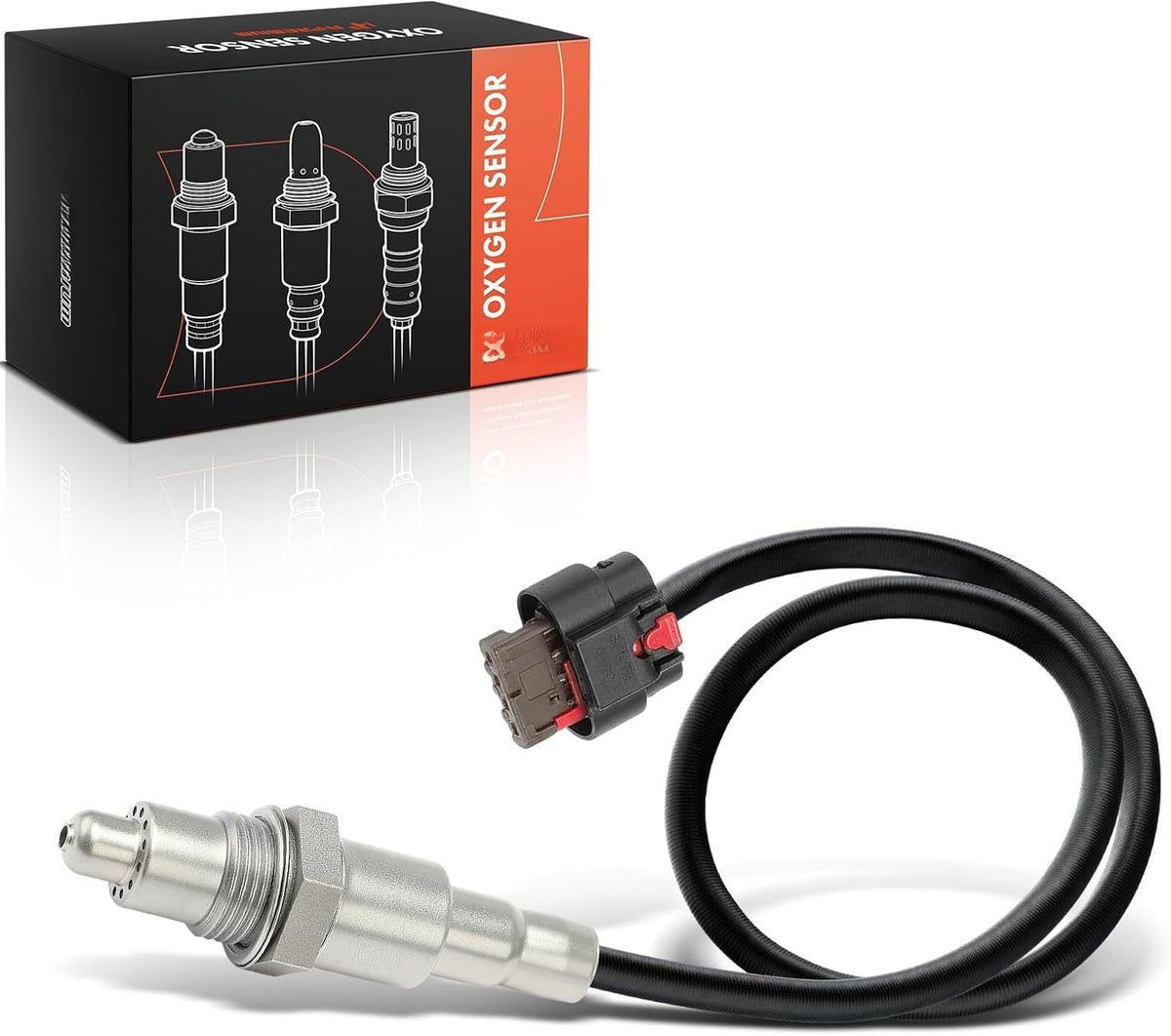 Downstream O2 Oxygen Sensor for Ford Escape 2017-2022, Edge 2016-2022, Explorer 2016-2023, Fusion 2017-2020, Lincoln MKC 2017-2019, Heated