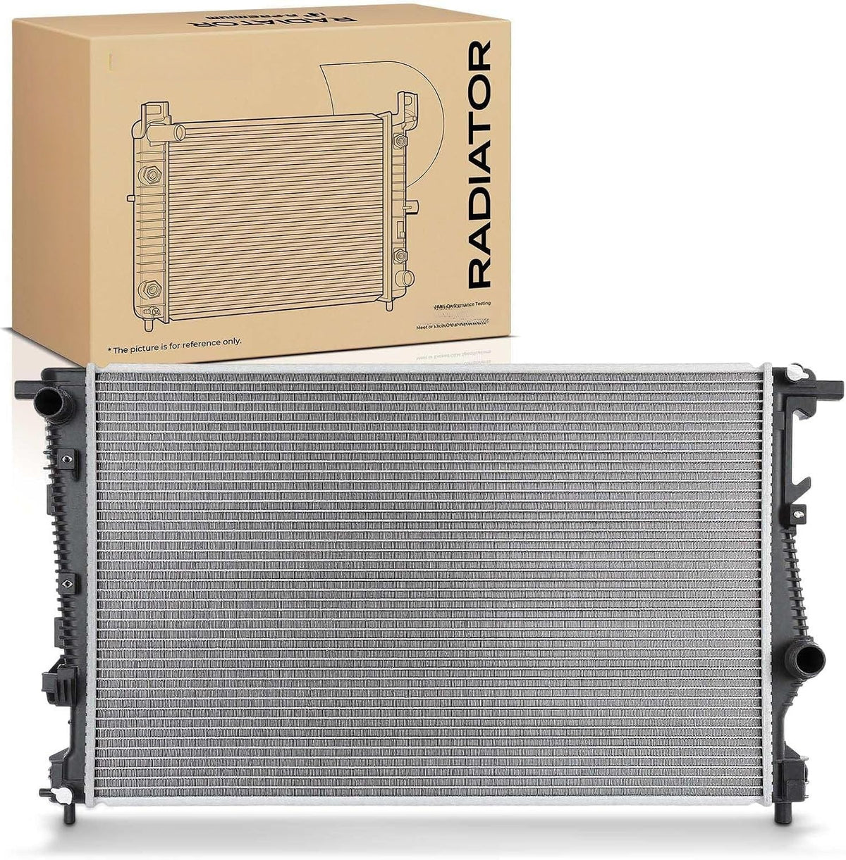 Radiator for Jeep Cherokee 2014-2018 2.4L Single Fan, Chrysler 200 2015-2017