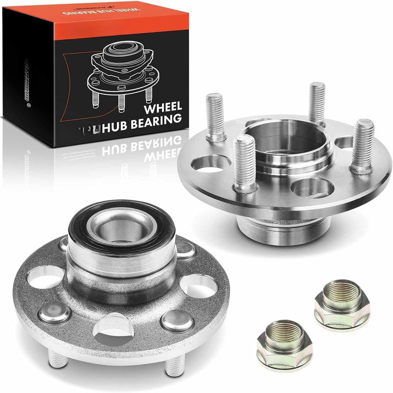 Rear Wheel Bearing and Hub Assembly for Honda Civic 1993-2000, CRX 1988-1991, Civic del Sol 1993-1997, Acura EL 1997-2000
