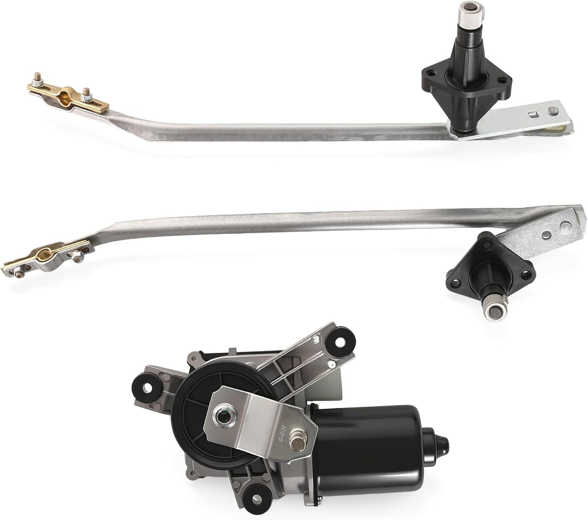 Windshield Wiper Motor with Linkage for Chevrolet C1500 1988-2002, K1500 1988-1999, Tahoe 1995-2000, Suburban 1992-1999, GMC Yukon 1992-2000