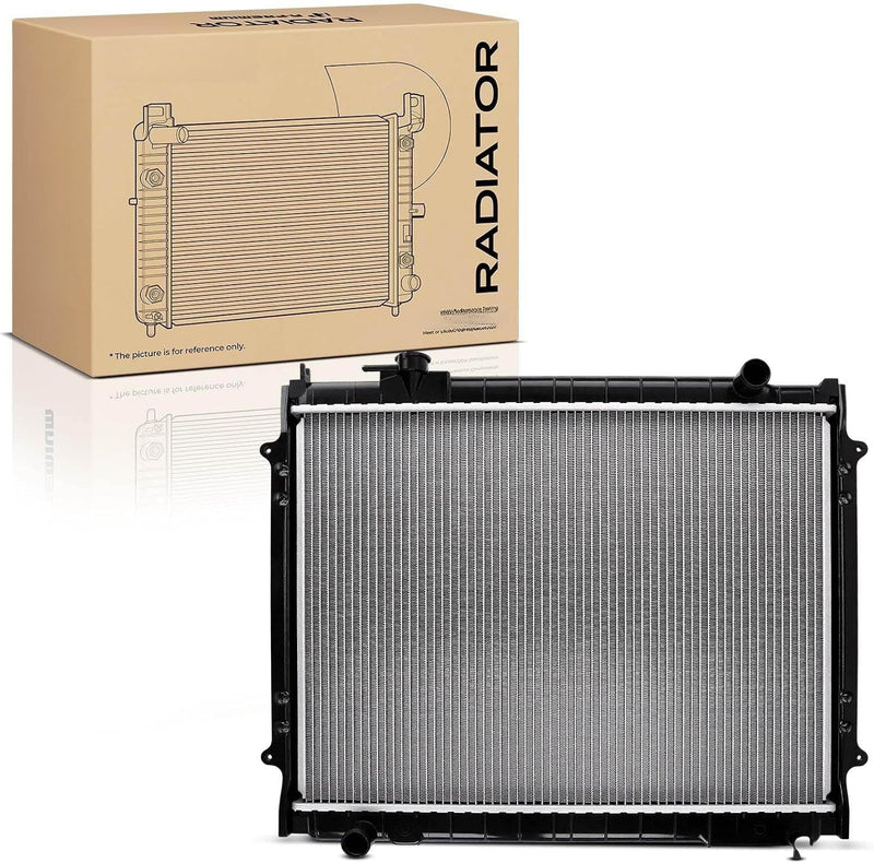 Radiator for Toyota Tacoma 1995-2004, 2.4L 2.7L 3.4L, Manual Transmission, 18-11/16 in. Core