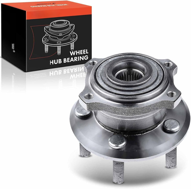 Rear Wheel Bearing and Hub Assembly, 5-Lug, 27-Spline, for Chrysler 300 2005-2009, Dodge Charger 2006-2009, Magnum 2005-2008