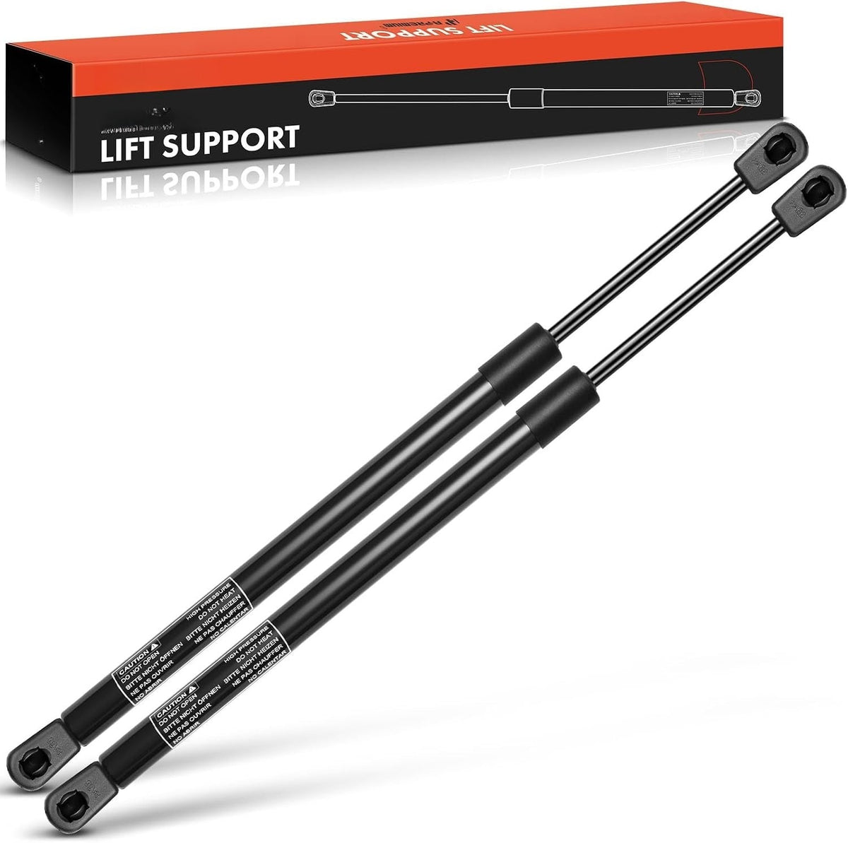 Rear Hatch Left and Right Lift Supports for Ford Focus 2003-2007 Hatchback, Pair