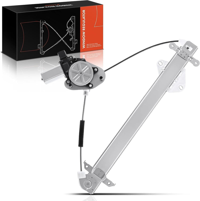 Front Left Driver Side Power Window Regulator with Motor for Subaru Forester 2011-2013 Wagon, With Anti-Pinch, 6-Pin