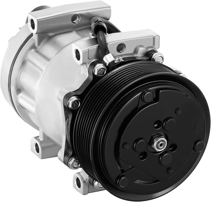 A/C Compressor with Clutch for Freightliner Sprinter 2500, 3500 2015-2018, FL70 1991-2003, M2 106 2005, R134a
