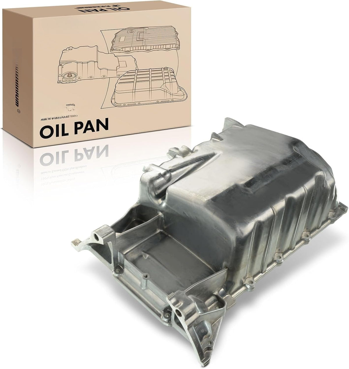 Aluminum Engine Oil Pan With Drain Plug for Honda CR-V 2012-2014 2.4L