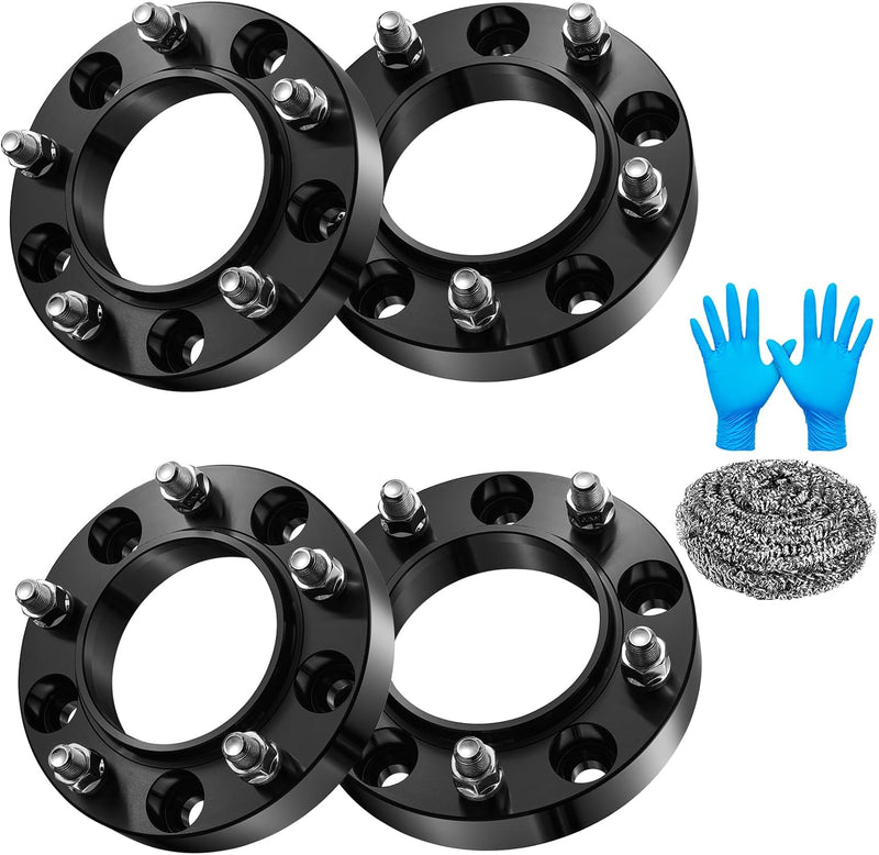 1.25 in Wheel Spacers 5x150 for Toyota Tundra 2007-2020, Sequoia 2008-2019, Lexus LX570 2008-2019, LX470 1998-2007, Set of 4