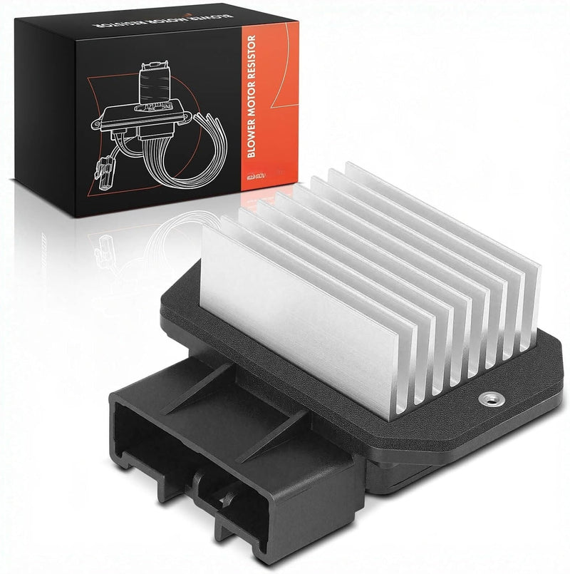 Front Blower Motor Resistor for Ram ProMaster 1500, 2500, 3500 2014-2023, Jeep Wrangler 2011-2018, 4-Pin