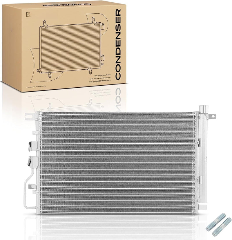A/C Condenser for Chevrolet Equinox 2010-2015, GMC Terrain 2010-2015, 2.4L, 3.0L or 3.6L