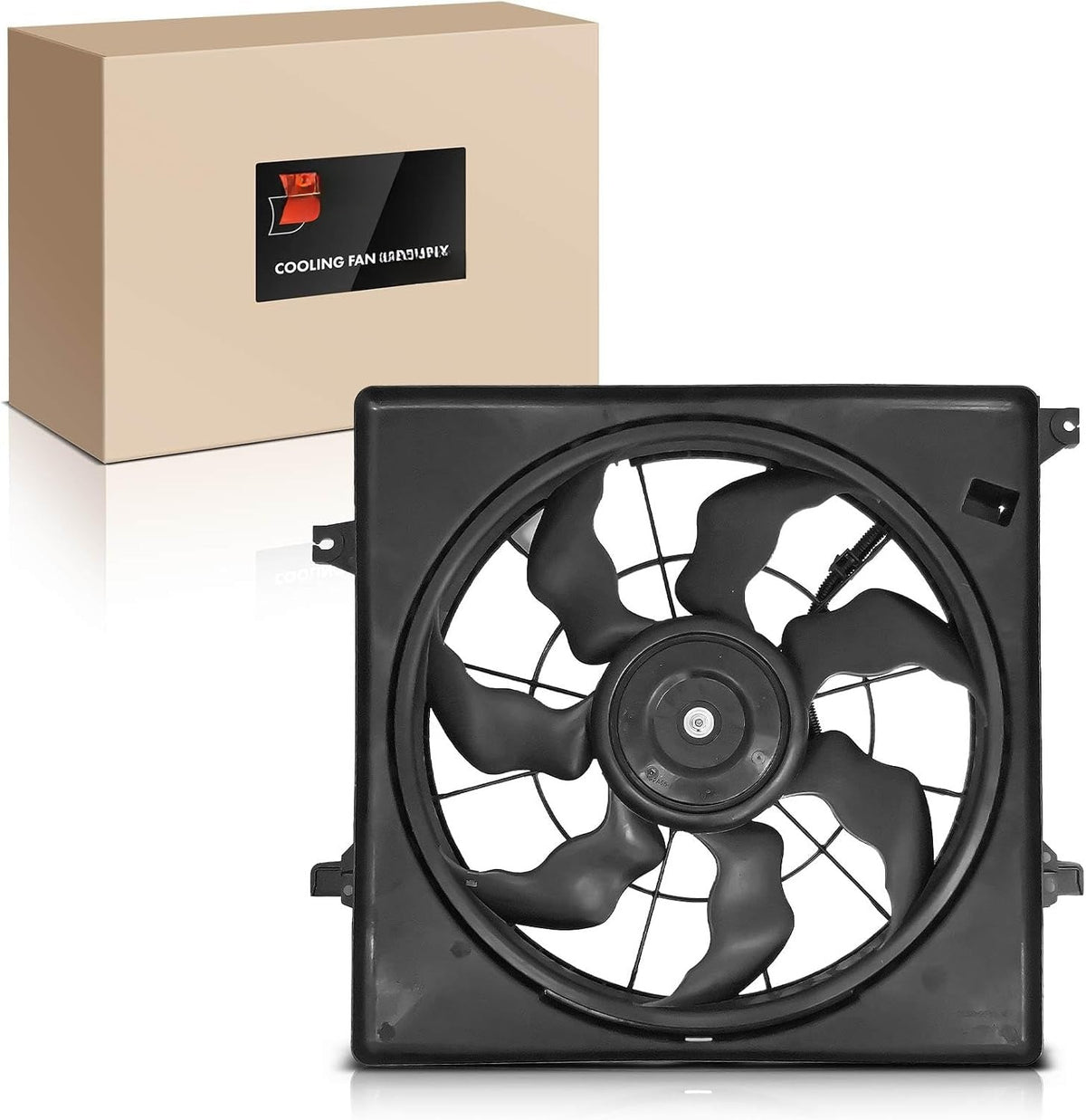 Radiator Cooling Fan Assembly with Shroud for Kia Sorento 2016-2018 2.0L