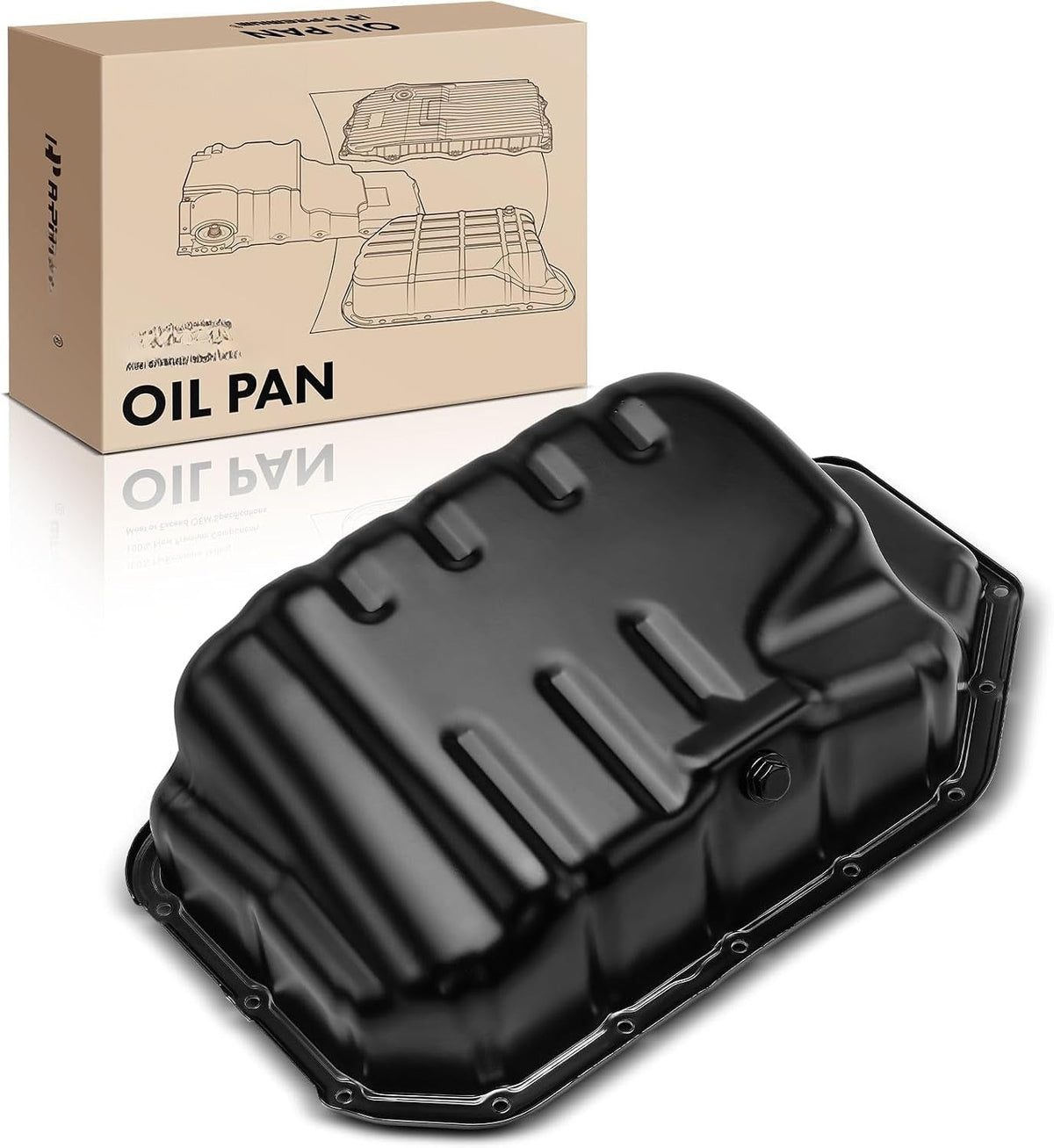 Engine Oil Pan With Drain Plug for Acura TSX 2004-2008 2.4L