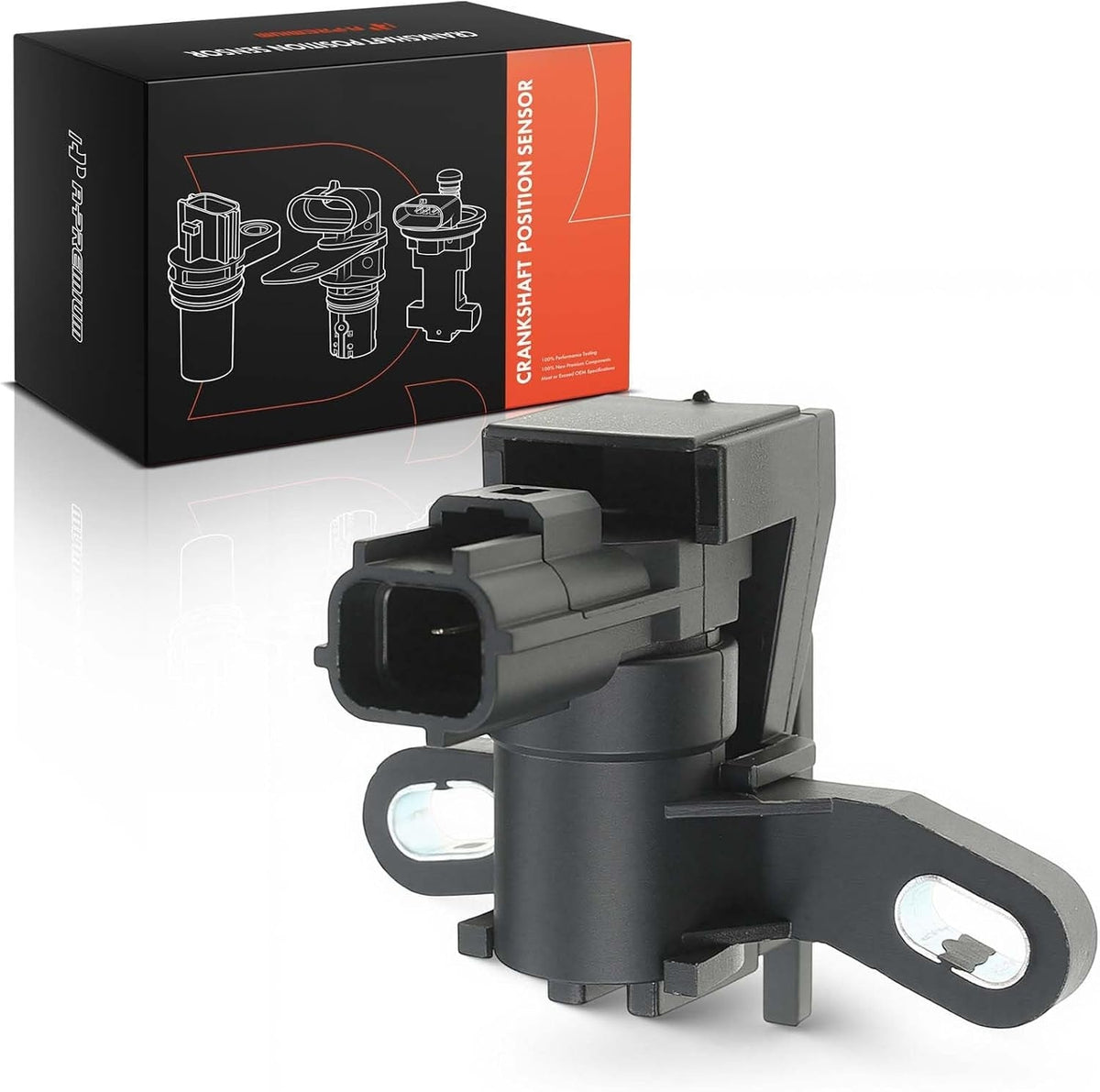 Crankshaft Position Sensor for Ford Escape 2009-2019, Fusion 2010-2020, Transit Connect 2014-2022, Lincoln MKZ 2011-2012, 2.3L 2.5L L4