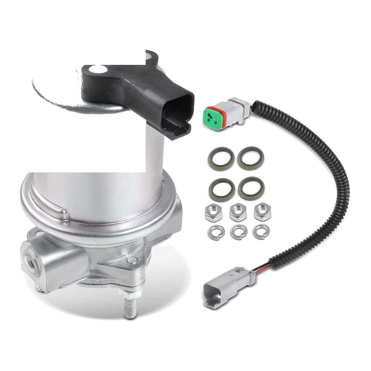 In-Line Electric Fuel Lift Pump for Dodge Ram 2500 1997-2002, Ram 3500 1997-2002, 5.9L Diesel, External Mount