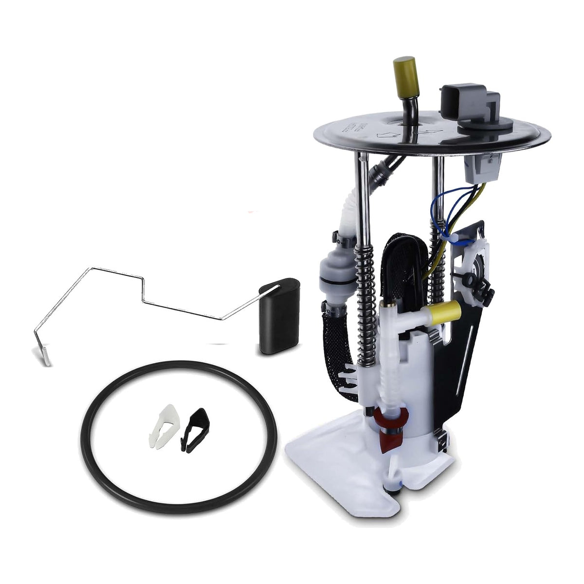 Left Side Electric Fuel Pump Module Assembly for Ford Mustang 2006-2009, 4.0L V6, 4.6L V8, with Sending Unit and Clips