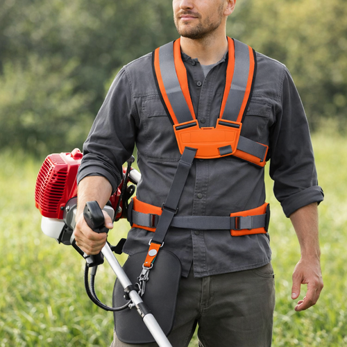 GetorVexa trimmer shoulder harness for string trimmers